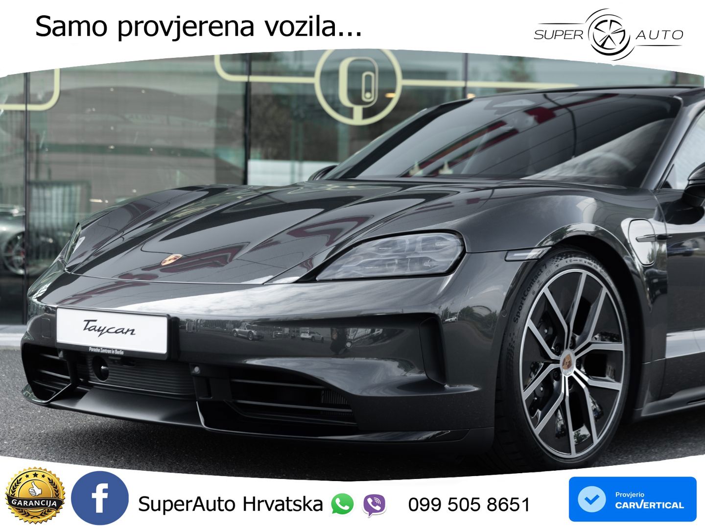 Porsche Taycan Sport Turismo 105 kWh (435 KS)