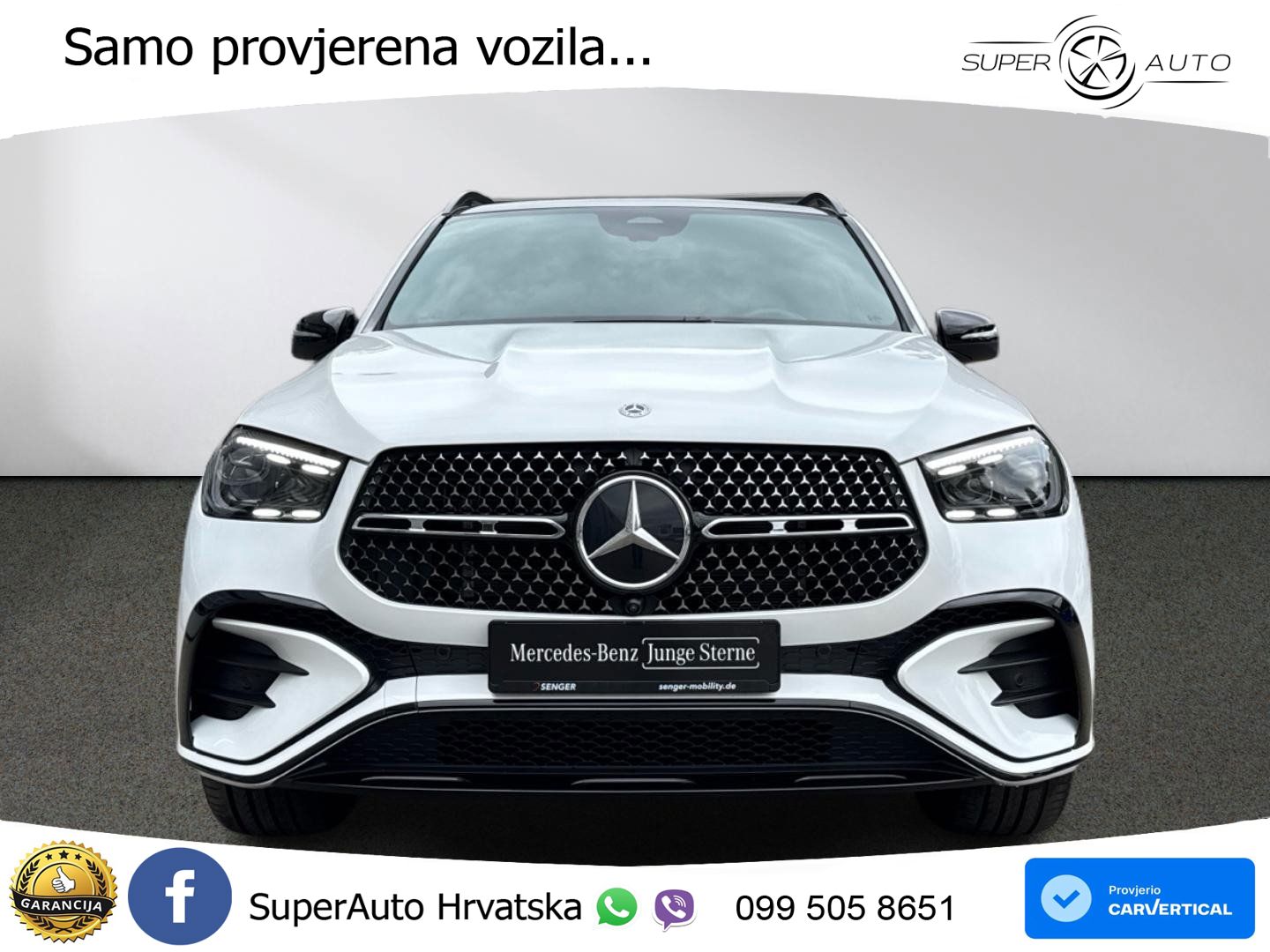 Mercedes GLE 450 3.0 (381 KS) EQ Boost 4MATIC 9G-TRONIC AMG LED+GR SJED+ACC