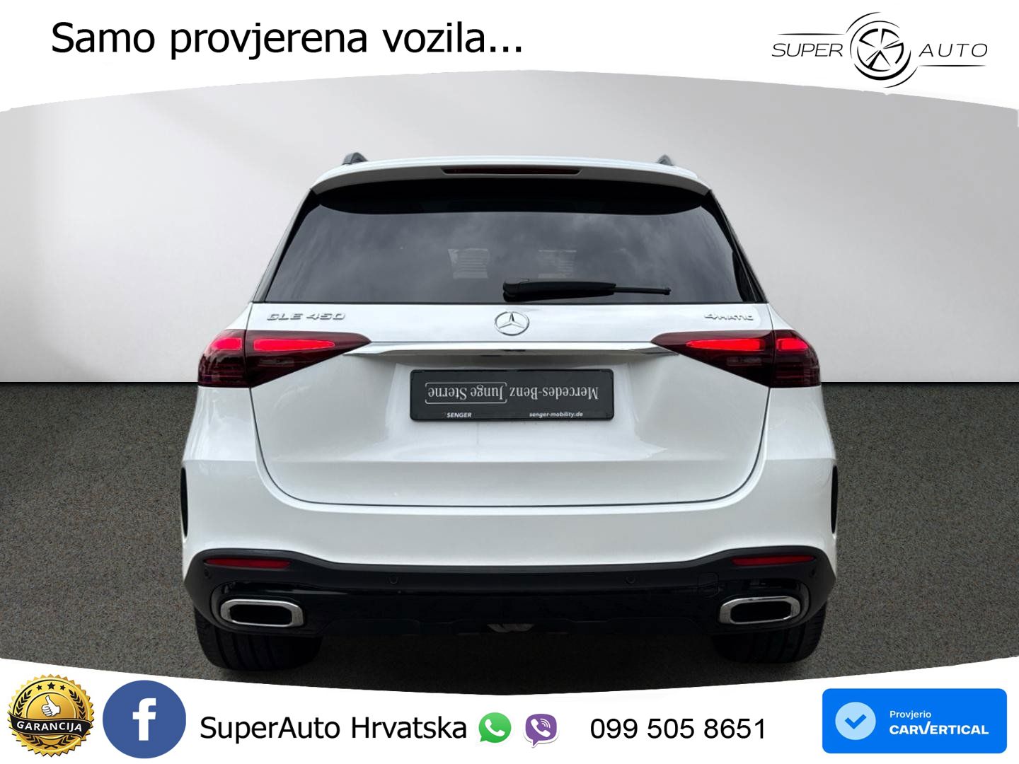 Mercedes GLE 450 3.0 (381 KS) EQ Boost 4MATIC 9G-TRONIC AMG LED+GR SJED+ACC