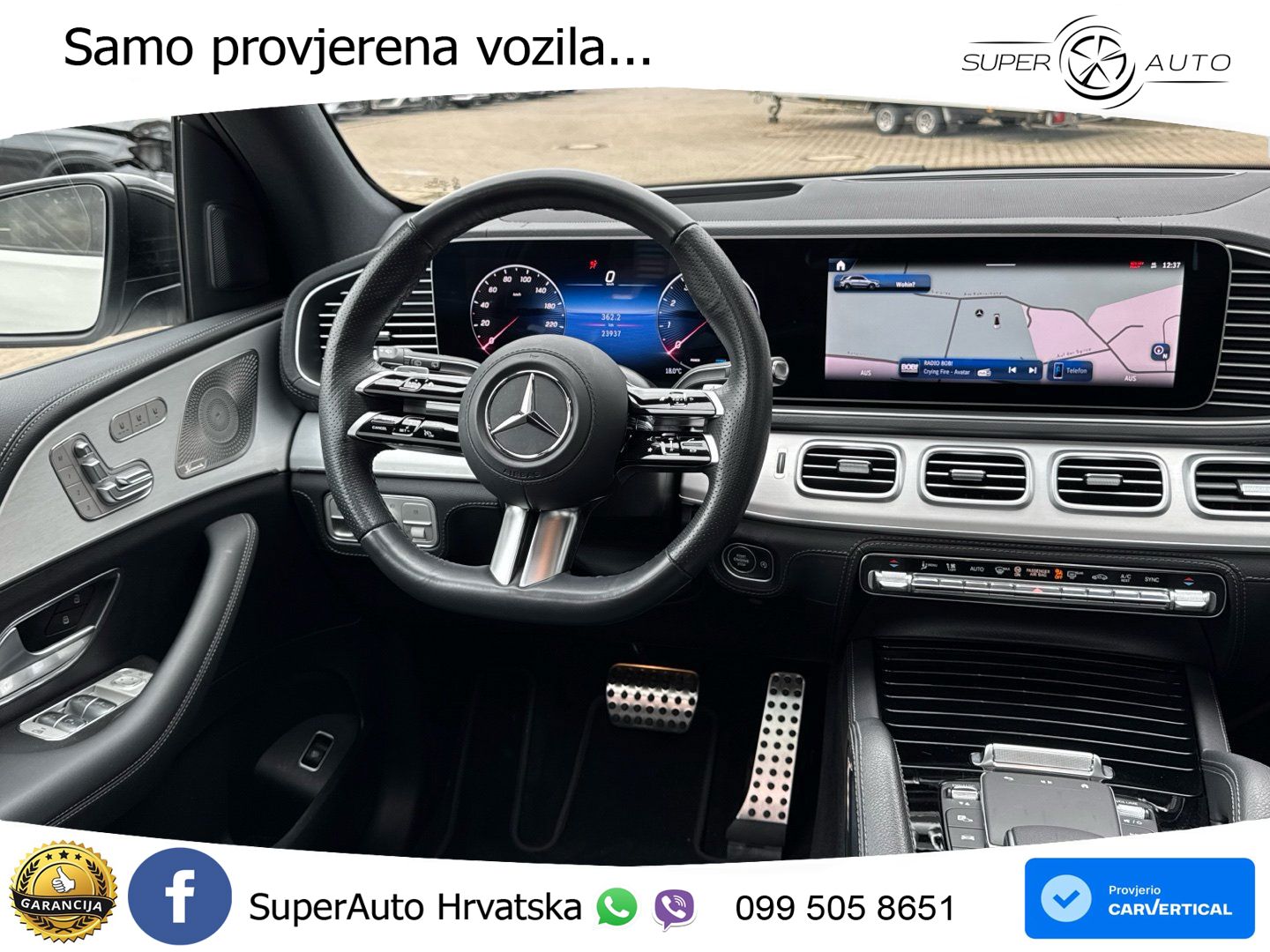 Mercedes GLE 450 3.0 (381 KS) EQ Boost 4MATIC 9G-TRONIC AMG LED+GR SJED+ACC