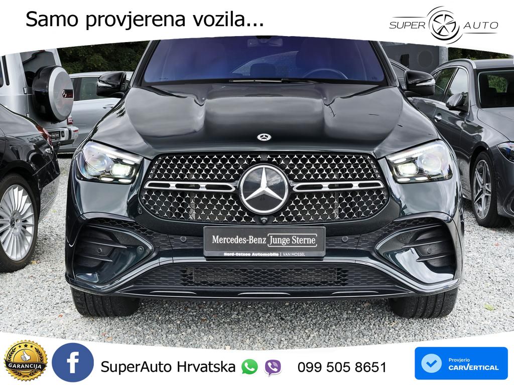 Mercedes GLE 580 V8 (517 KS) EQ Boost 4MATIC 9G-TRONIC AMG LED+GR SJED+ACC