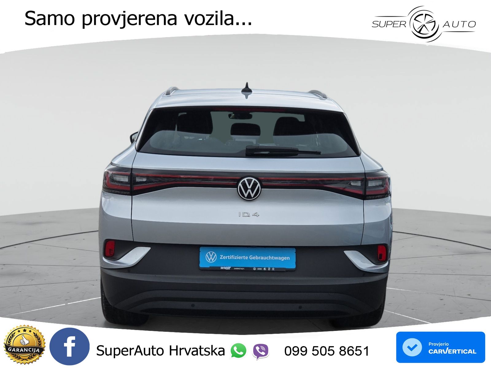 Volkswagen ID.4 Pro Performance 82 kWh (204 KS)
