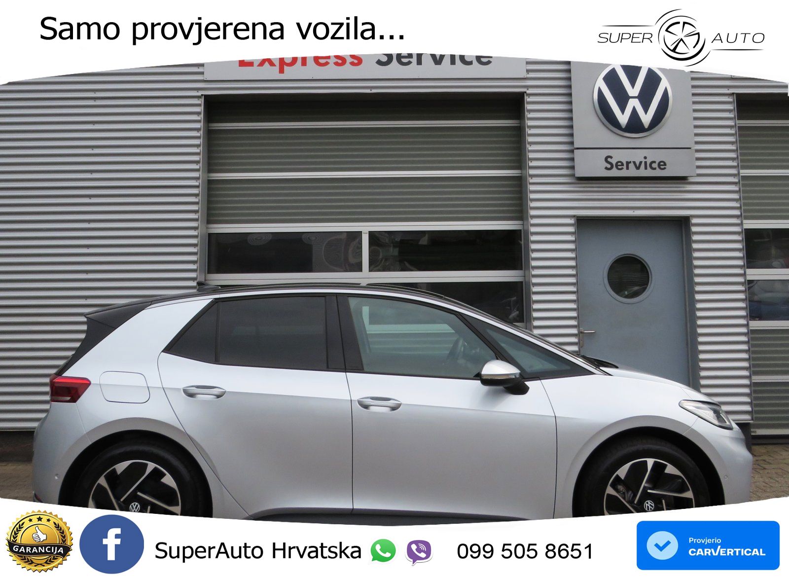 Volkswagen ID.3 Pro 62 kWh (204 KS) LED+GR SJED+ACC