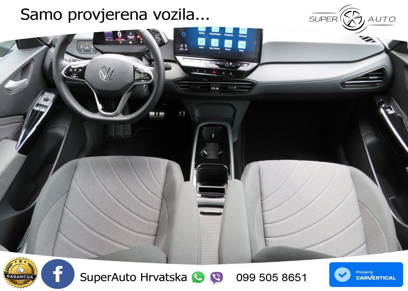 Volkswagen ID.3 Pro 62 kWh (204 KS) LED+GR SJED+ACC
