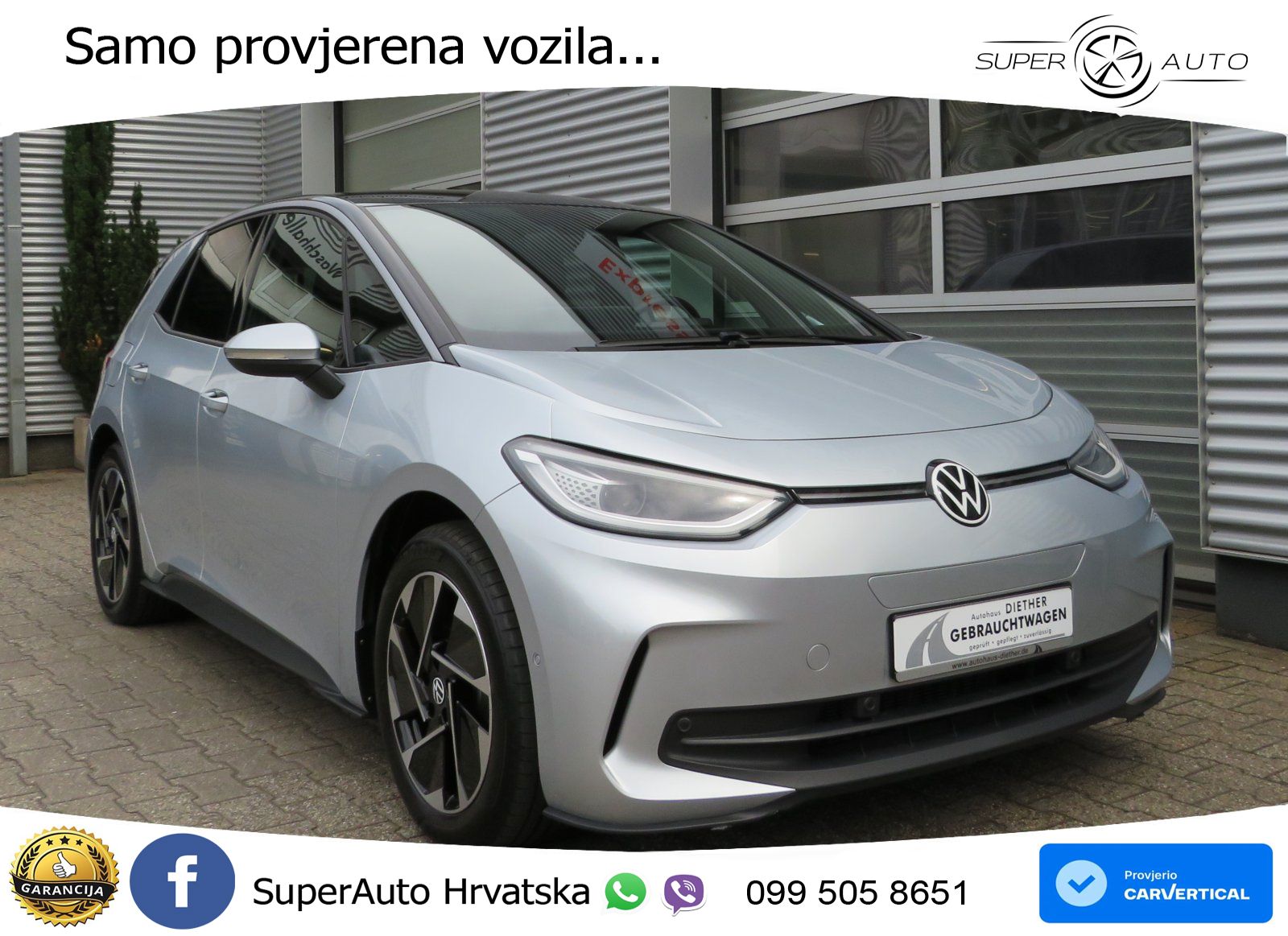 Volkswagen ID.3 Pro 62 kWh (204 KS) LED+GR SJED+ACC