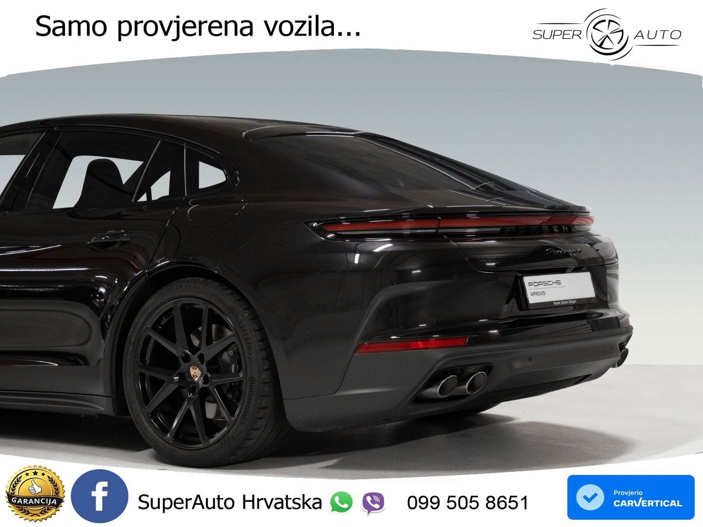 Porsche Panamera 4 2.9 V6 (470 KS) E-Hybrid PDK ACC+HEAD+4xGR SJED+360+PANO