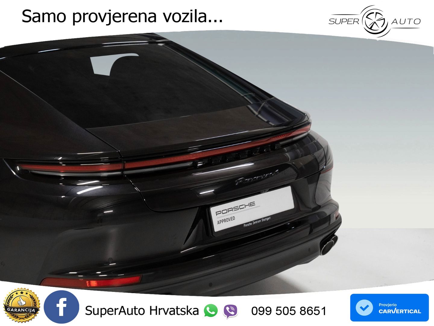 Porsche Panamera 4 2.9 V6 (470 KS) E-Hybrid PDK ACC+HEAD+4xGR SJED+360+PANO