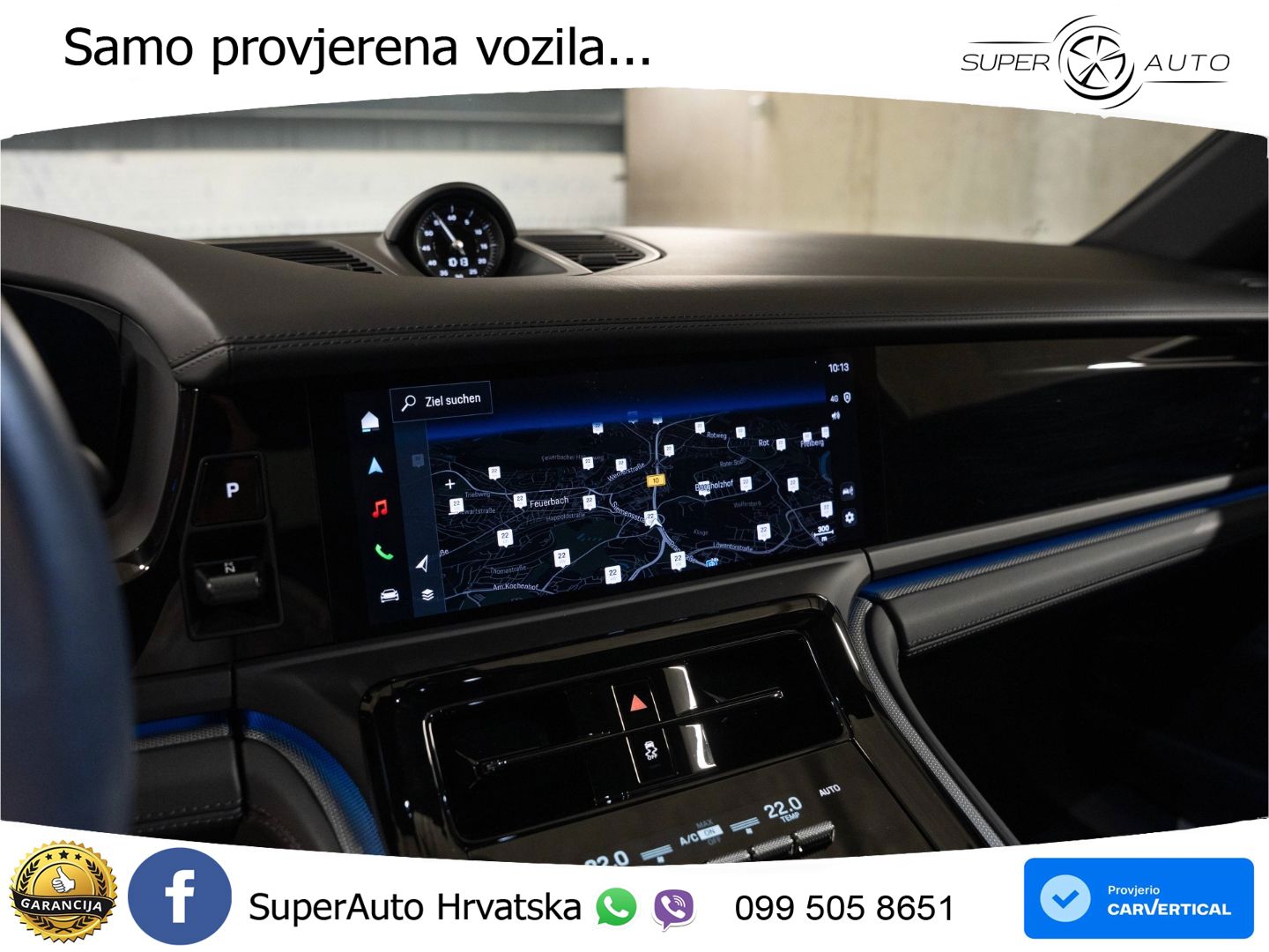 Porsche Panamera 4 2.9 V6 (470 KS) E-Hybrid PDK ACC+HEAD+4xGR SJED+360+PANO
