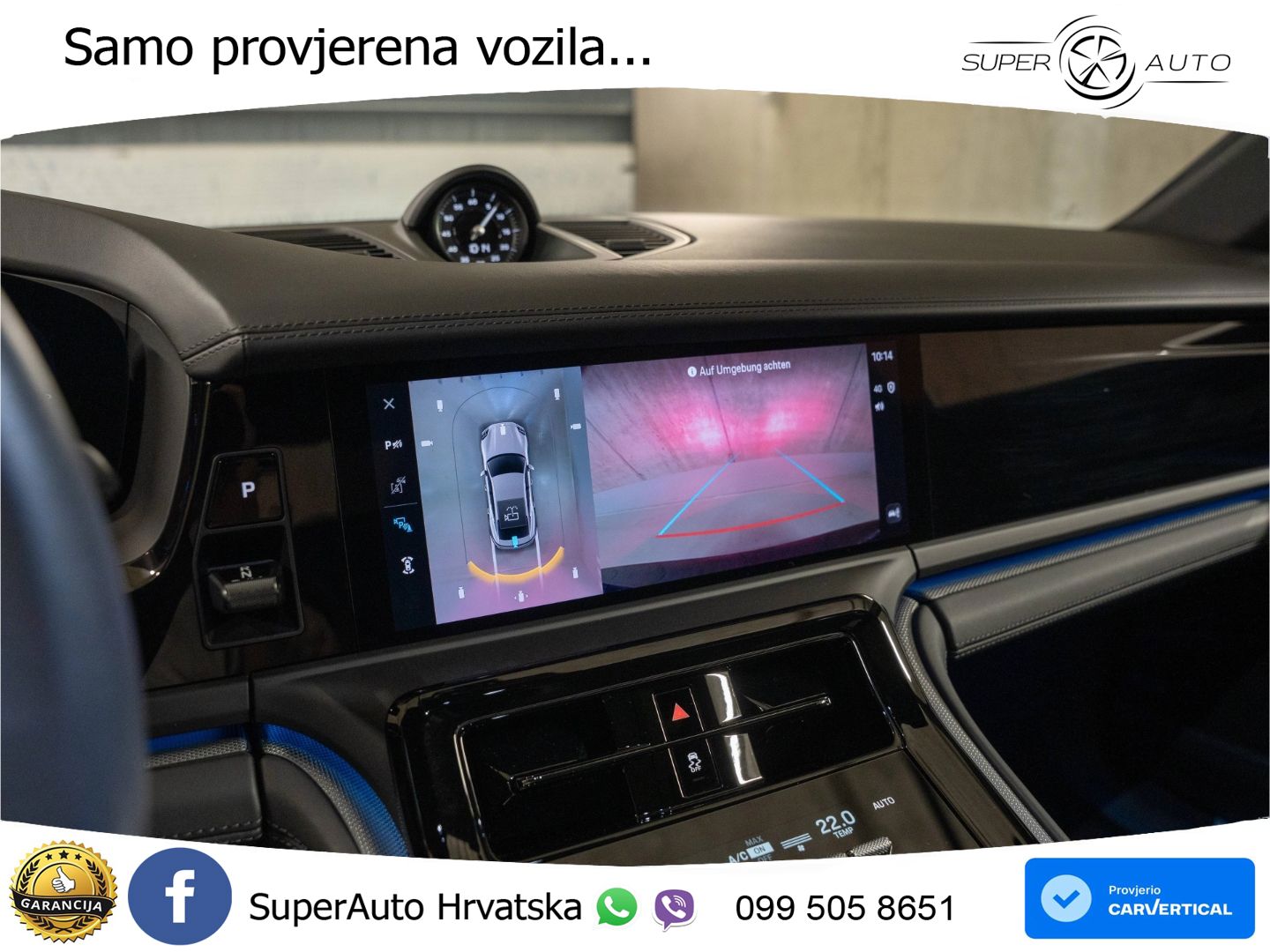 Porsche Panamera 4 2.9 V6 (470 KS) E-Hybrid PDK ACC+HEAD+4xGR SJED+360+PANO