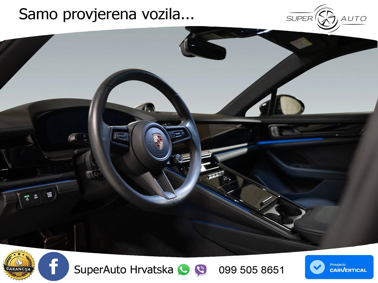 Porsche Panamera 4 2.9 V6 (470 KS) E-Hybrid PDK ACC+HEAD+4xGR SJED+360+PANO