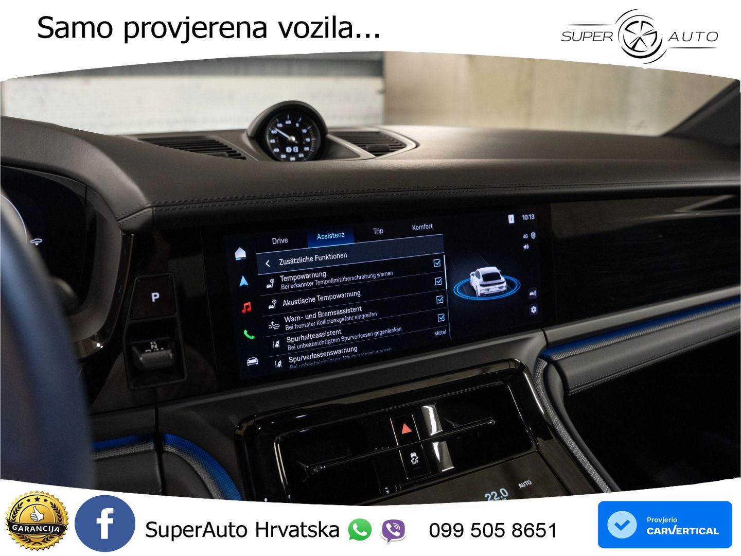 Porsche Panamera 4 2.9 V6 (470 KS) E-Hybrid PDK ACC+HEAD+4xGR SJED+360+PANO