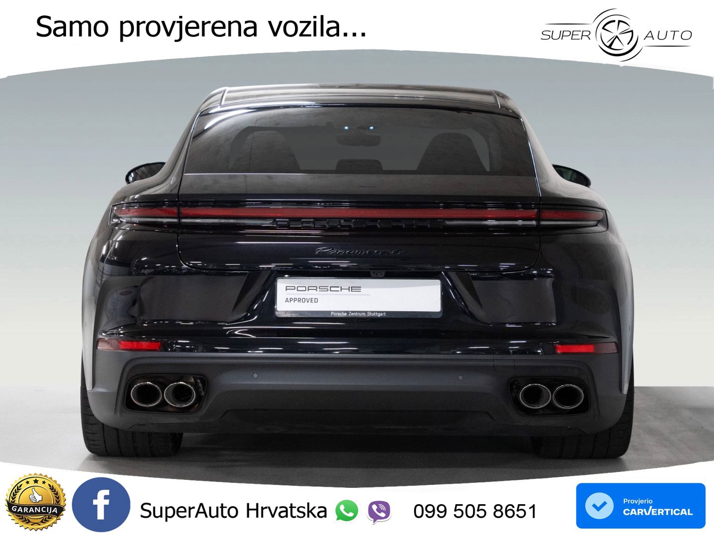 Porsche Panamera 4 2.9 V6 (470 KS) E-Hybrid PDK ACC+HEAD+4xGR SJED+360+PANO