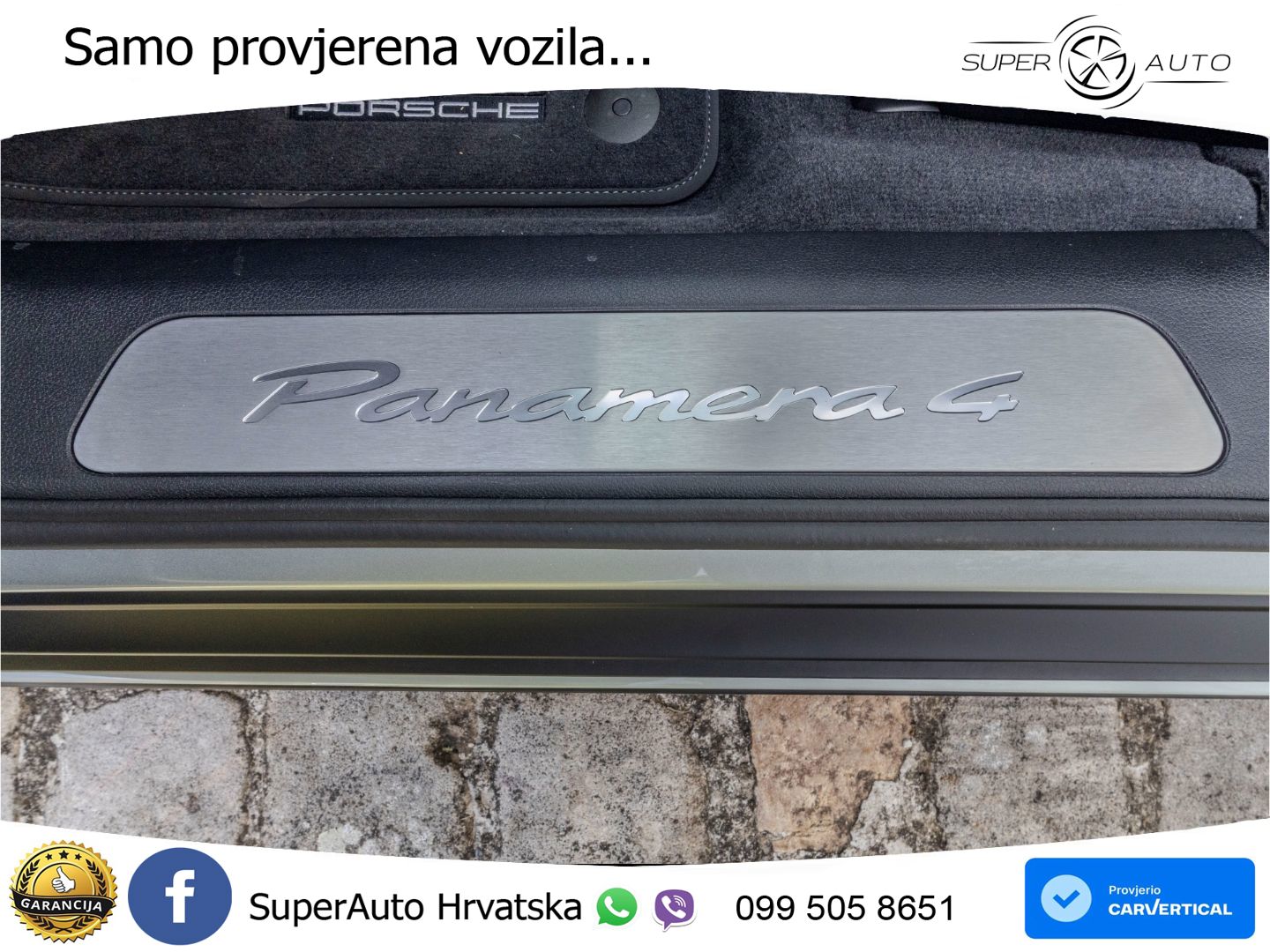 Porsche Panamera 4 2.9 V6 (470 KS) E-Hybrid PDK ZRAČNI+ACC+GR SJED+KAM+PANO