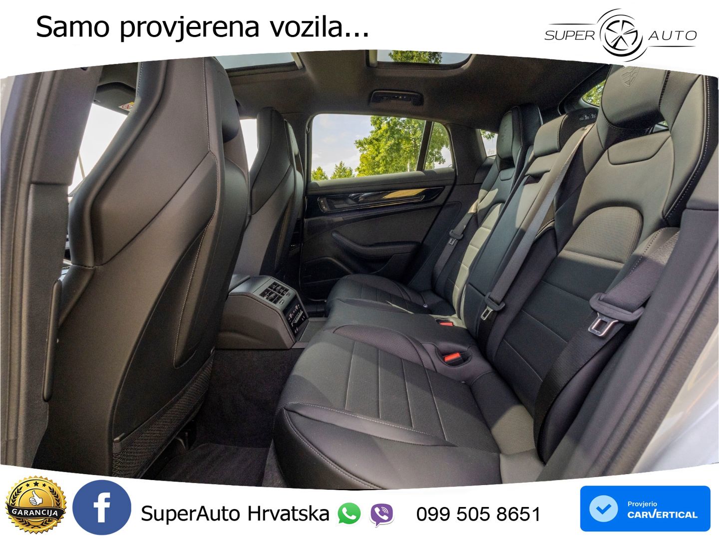 Porsche Panamera 4 2.9 V6 (470 KS) E-Hybrid PDK ZRAČNI+ACC+GR SJED+KAM+PANO