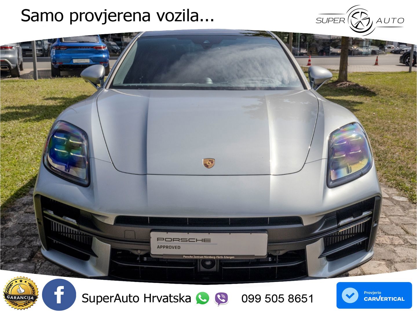 Porsche Panamera 4 2.9 V6 (470 KS) E-Hybrid PDK ZRAČNI+ACC+GR SJED+KAM+PANO