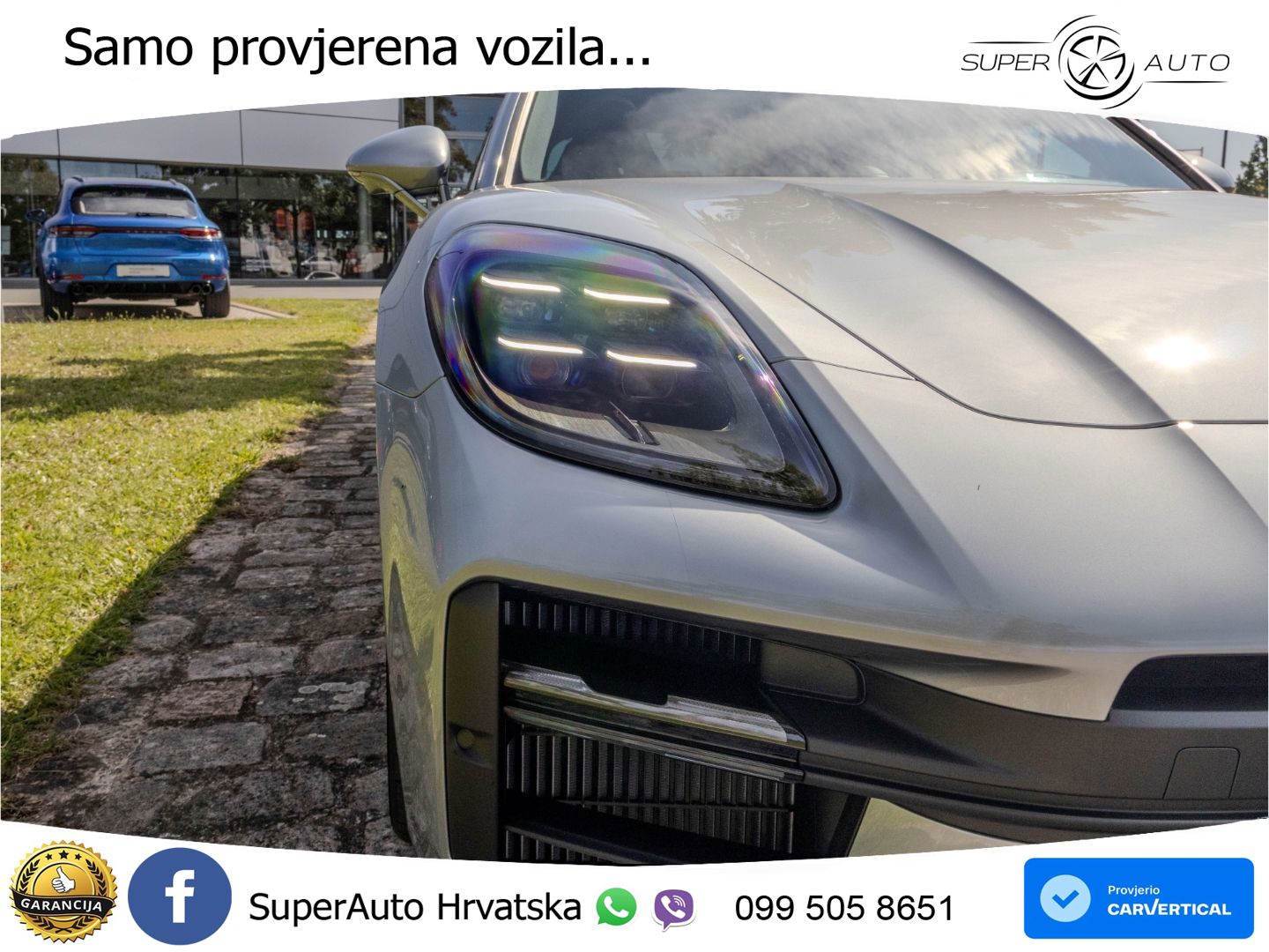 Porsche Panamera 4 2.9 V6 (470 KS) E-Hybrid PDK ZRAČNI+ACC+GR SJED+KAM+PANO
