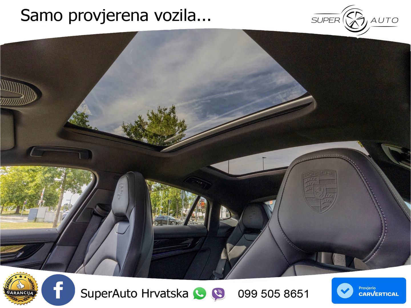 Porsche Panamera 4 2.9 V6 (470 KS) E-Hybrid PDK ZRAČNI+ACC+GR SJED+KAM+PANO