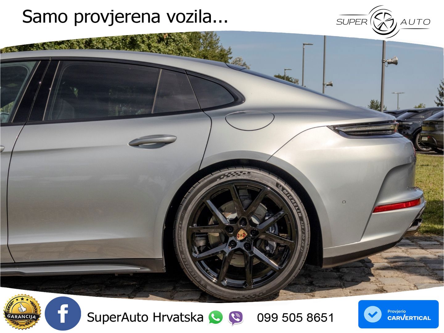 Porsche Panamera 4 2.9 V6 (470 KS) E-Hybrid PDK ZRAČNI+ACC+GR SJED+KAM+PANO