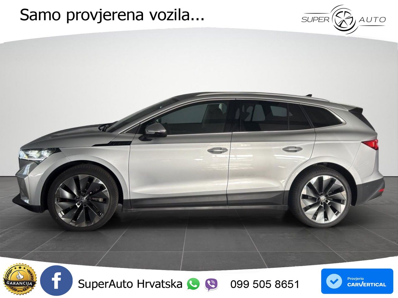 Škoda Enyaq iV 80 82 kWh (204 KS) Suite LED+GR SJED+ACC