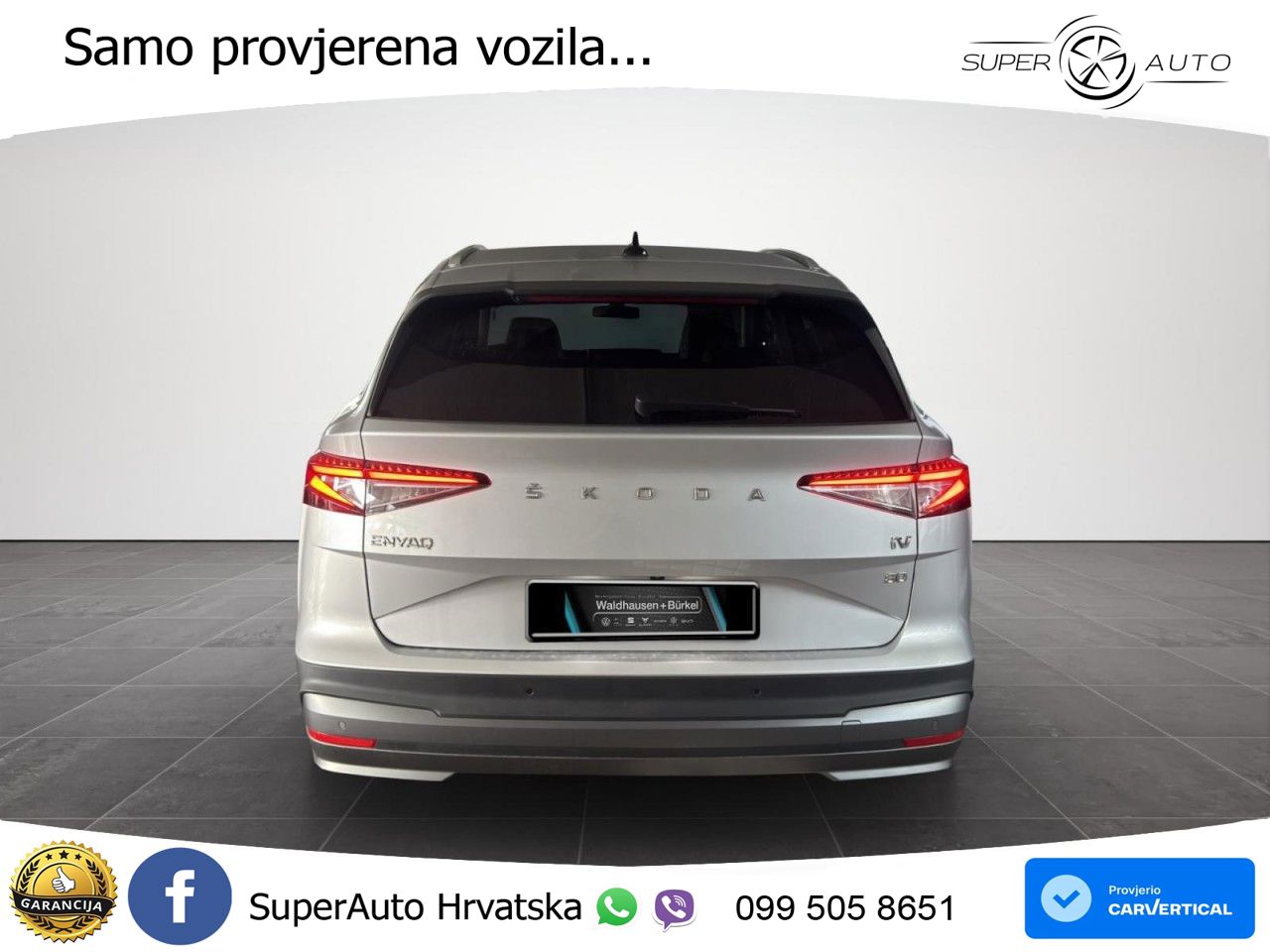 Škoda Enyaq iV 80 82 kWh (204 KS) Suite LED+GR SJED+ACC
