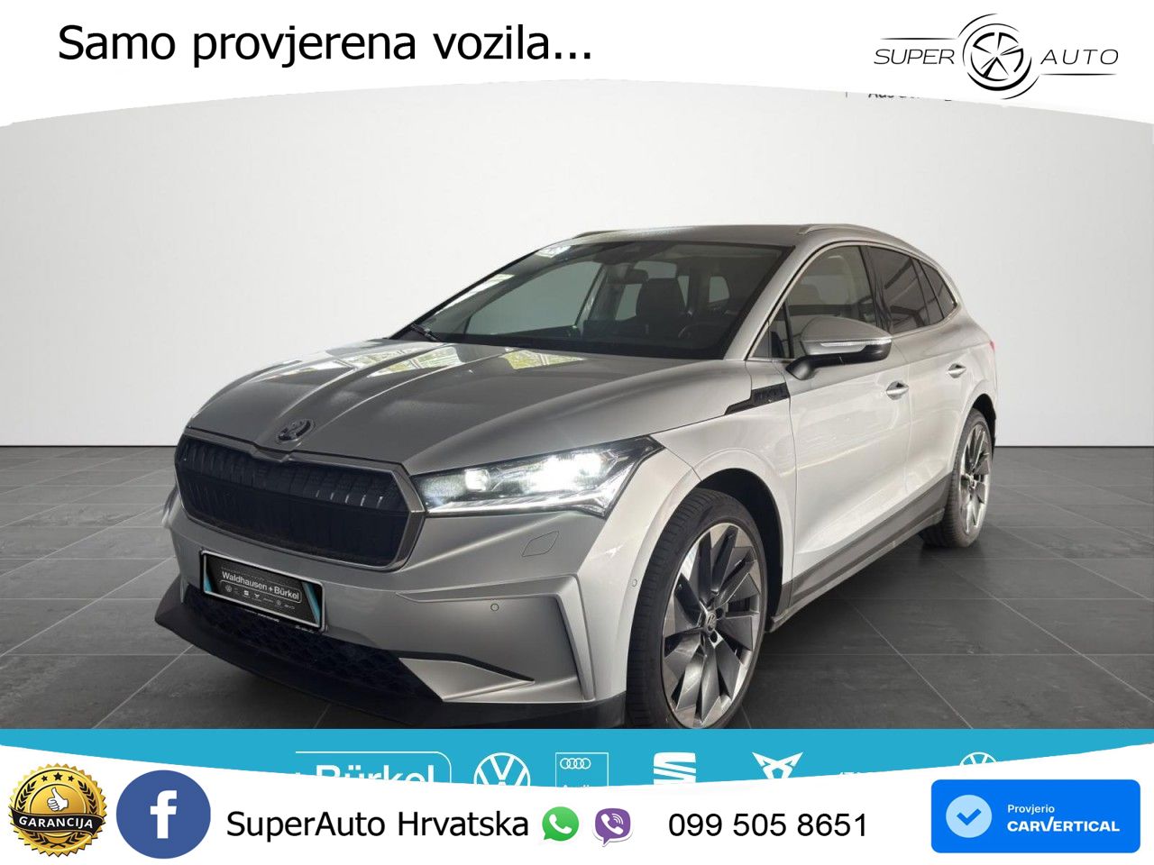 Škoda Enyaq iV 80 82 kWh (204 KS) Suite LED+GR SJED+ACC