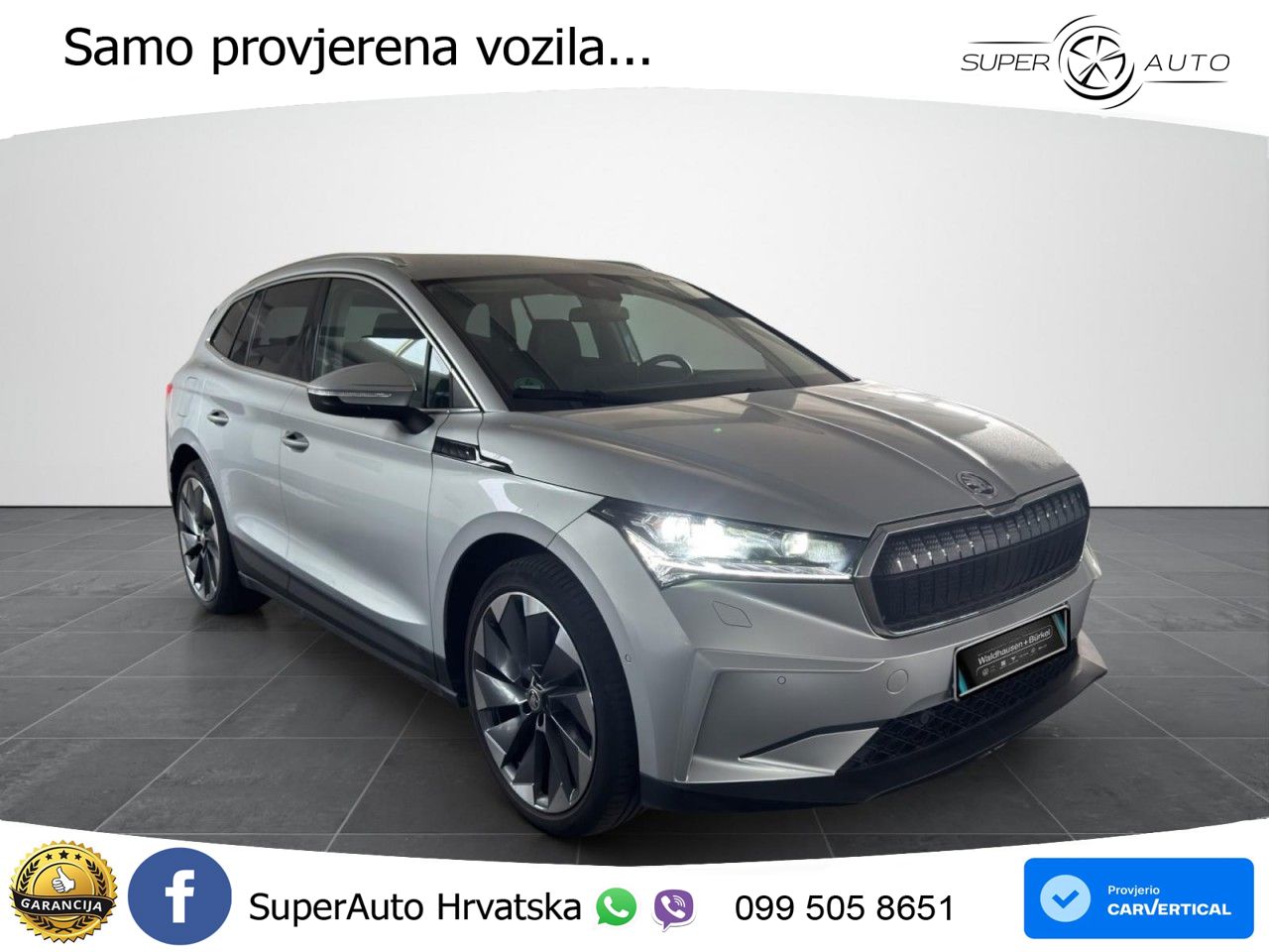 Škoda Enyaq iV 80 82 kWh (204 KS) Suite LED+GR SJED+ACC