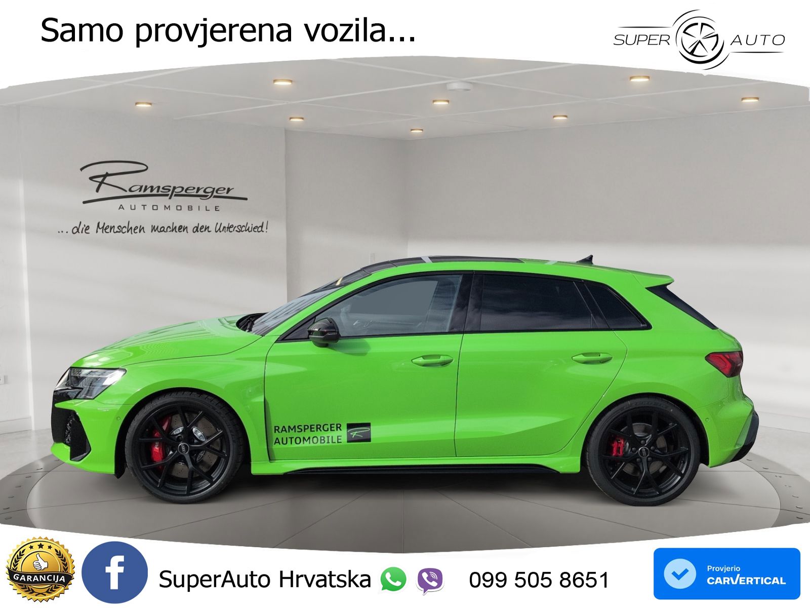 Audi RS3 Sedan 2.5 TFSI (400 KS) quattro S tronic LED+GR SJED+ACC
