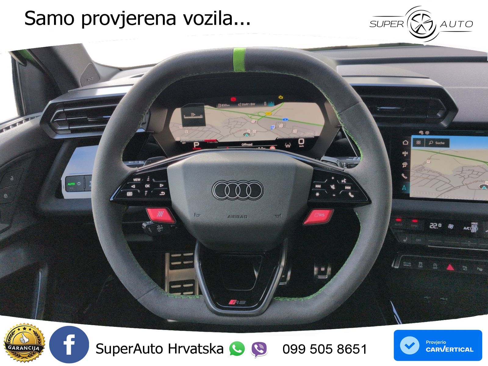 Audi RS3 Sedan 2.5 TFSI (400 KS) quattro S tronic LED+GR SJED+ACC