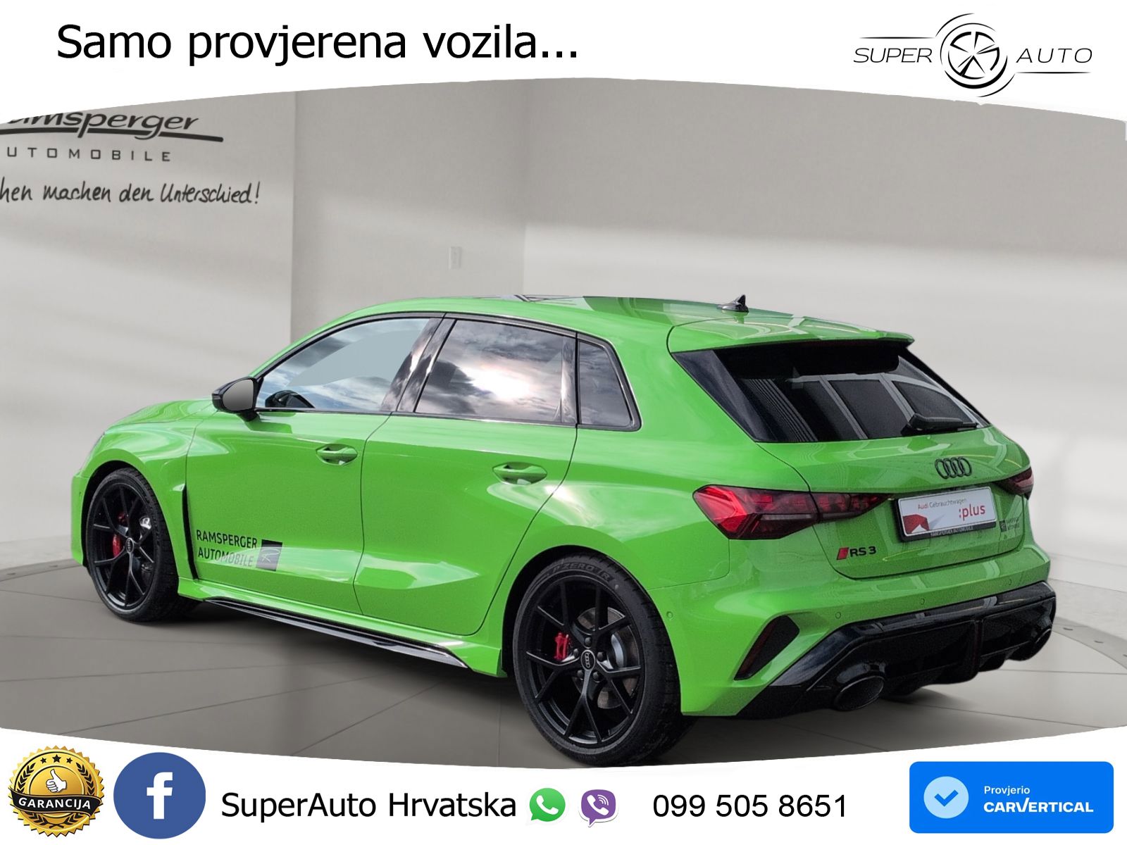 Audi RS3 Sedan 2.5 TFSI (400 KS) quattro S tronic LED+GR SJED+ACC