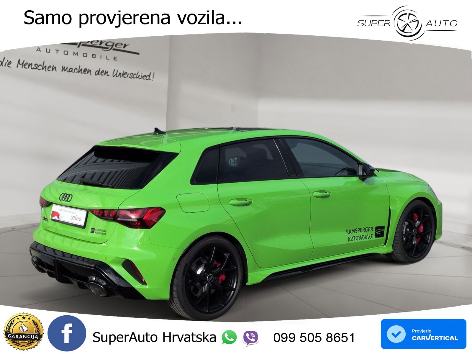 Audi RS3 Sedan 2.5 TFSI (400 KS) quattro S tronic LED+GR SJED+ACC
