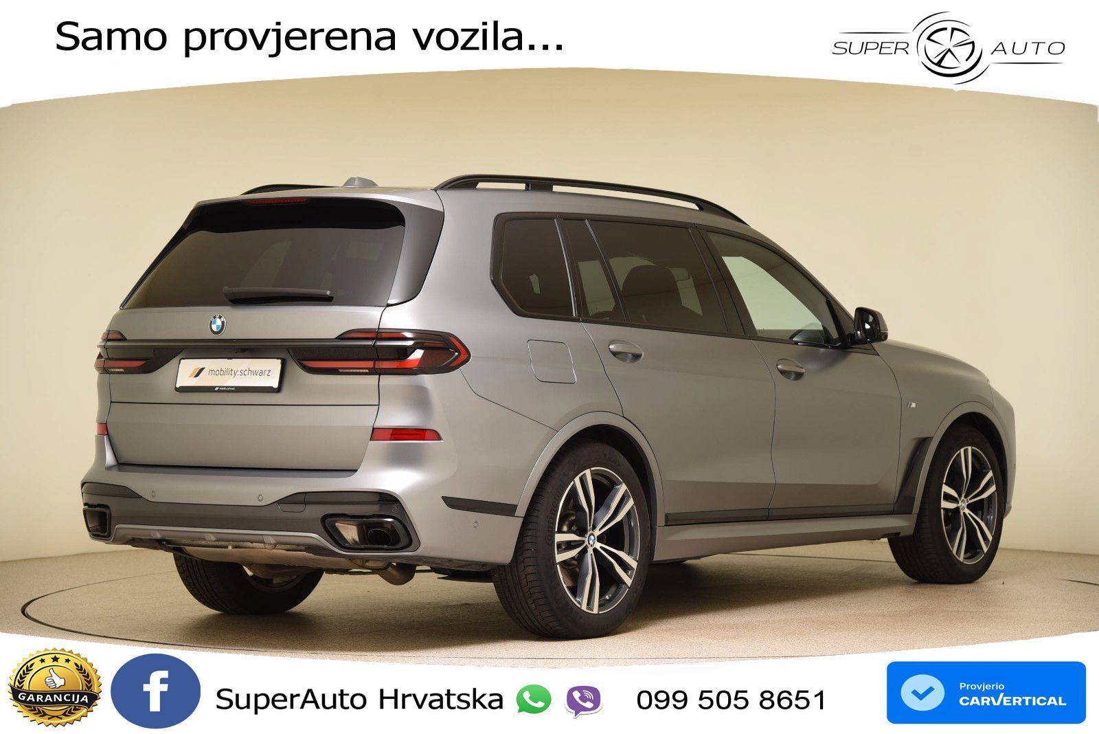 BMW X7 40d (352 KS) xDrive Steptronic M Sport LED+GR SJED+ACC