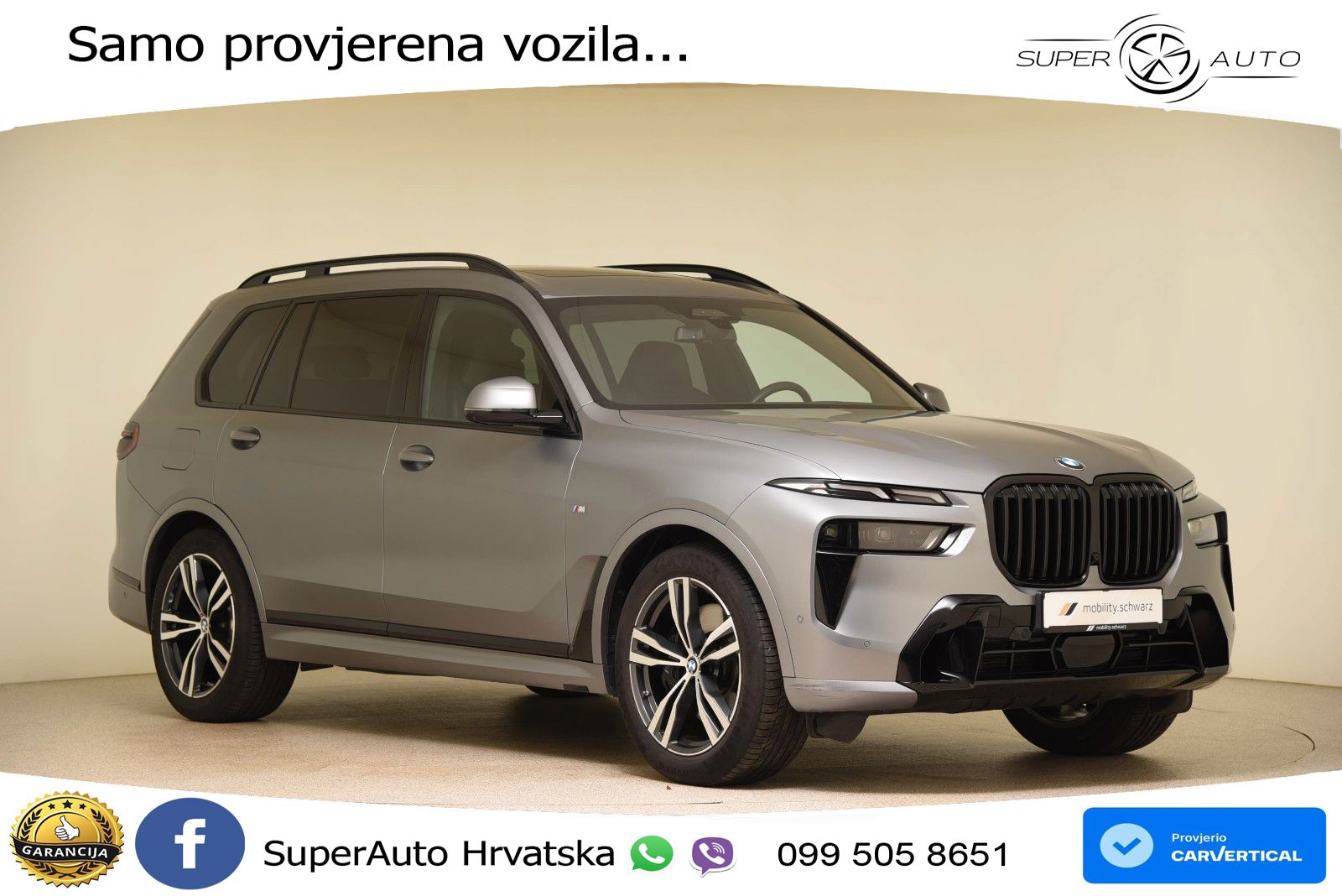 BMW X7 40d (352 KS) xDrive Steptronic M Sport LED+GR SJED+ACC