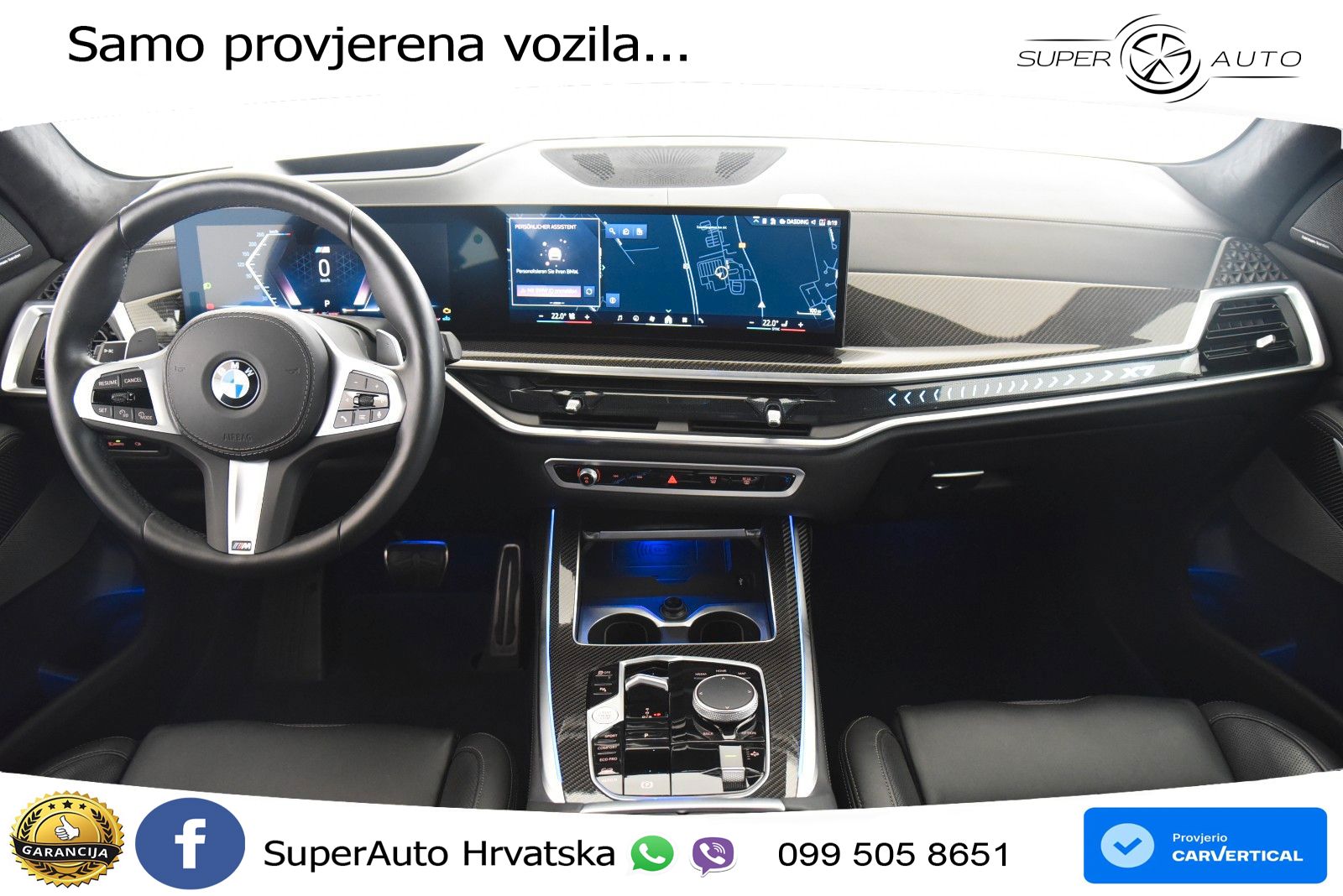 BMW X7 40d (352 KS) xDrive Steptronic M Sport LED+GR SJED+ACC