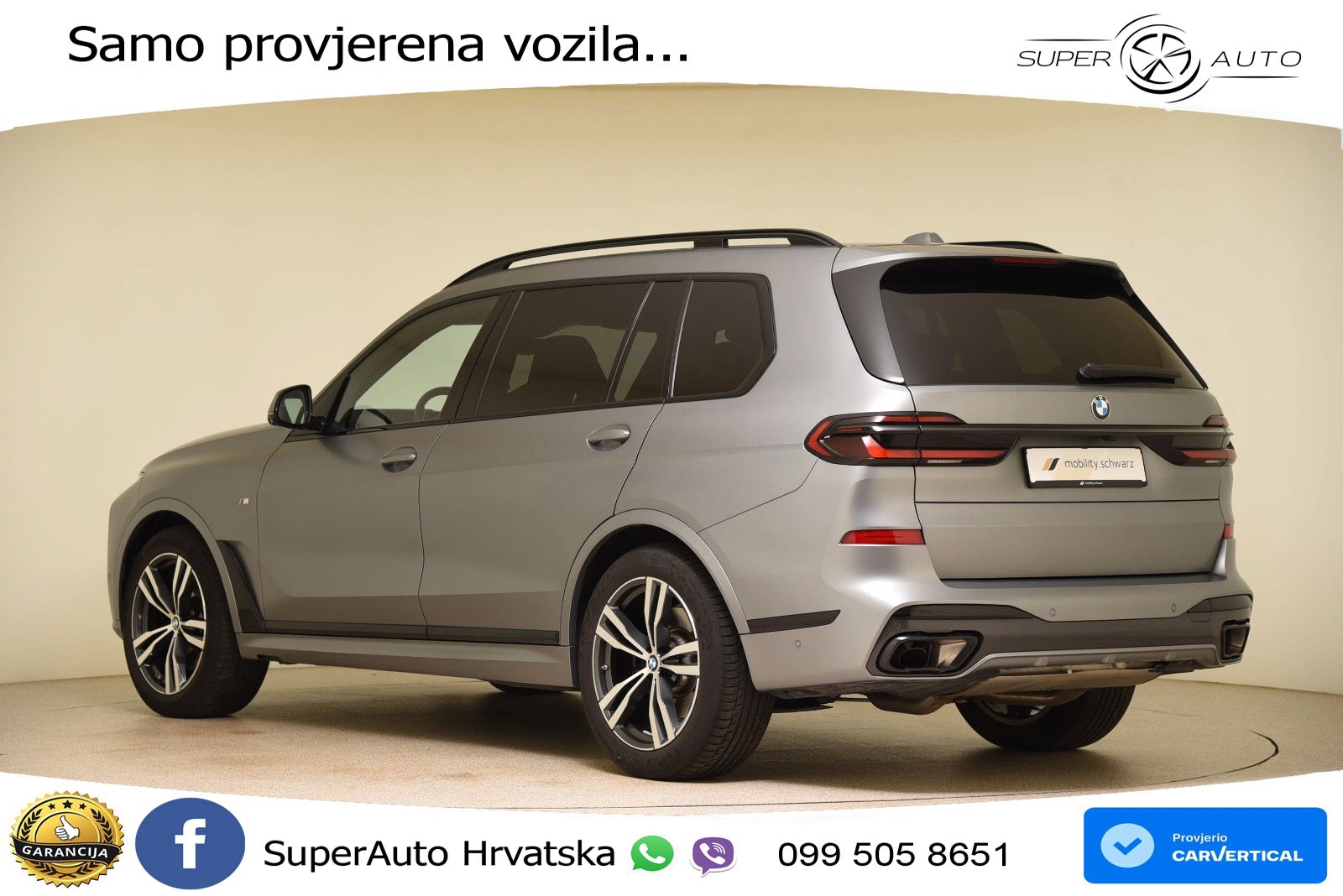 BMW X7 40d (352 KS) xDrive Steptronic M Sport LED+GR SJED+ACC
