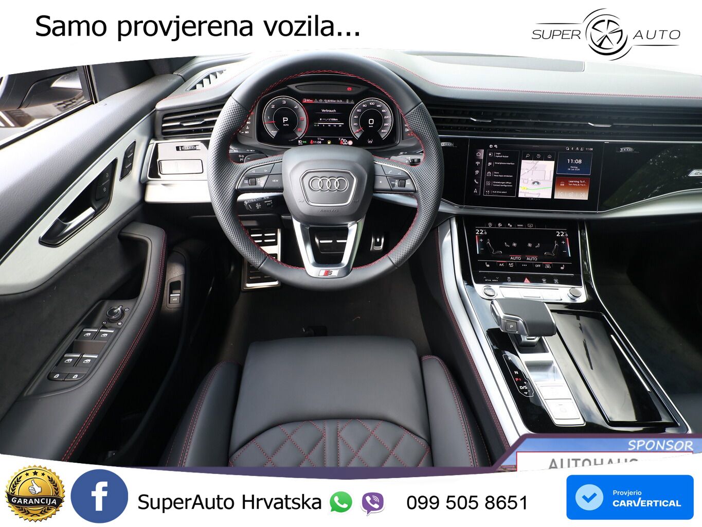 Audi Q8 50 TDI V6 (286 KS) quattro Tiptronic LED+GR SJED+ACC