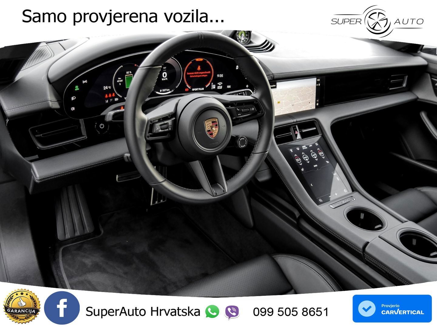 Porsche Taycan 4 105 kWh (435 KS)