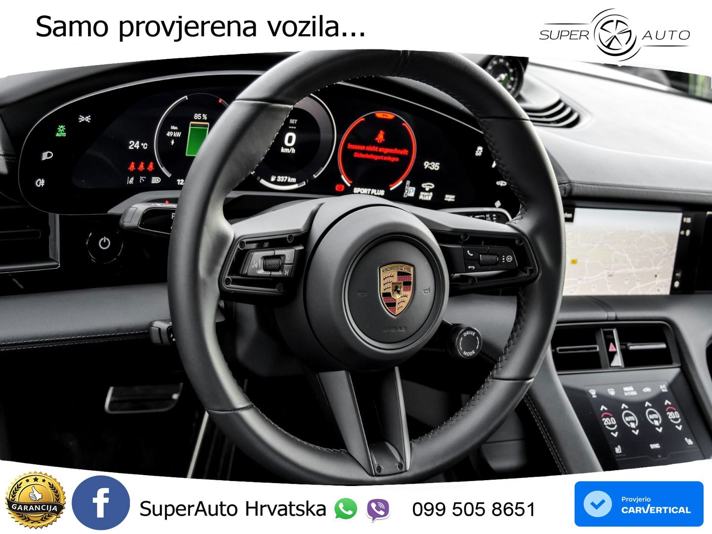 Porsche Taycan 4 105 kWh (435 KS)