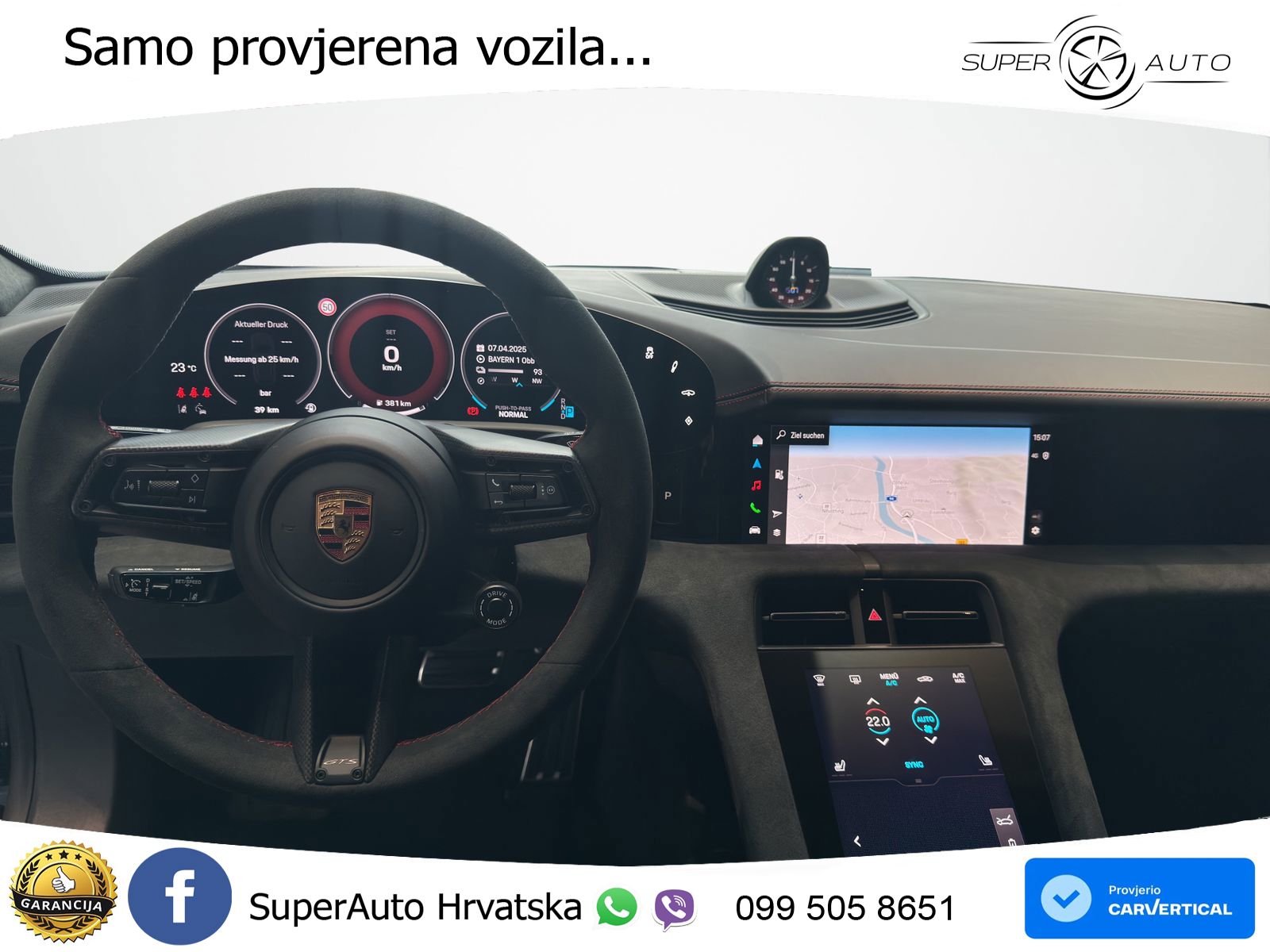 Porsche Taycan Sport Turismo GTS 105 kWh (700 KS)