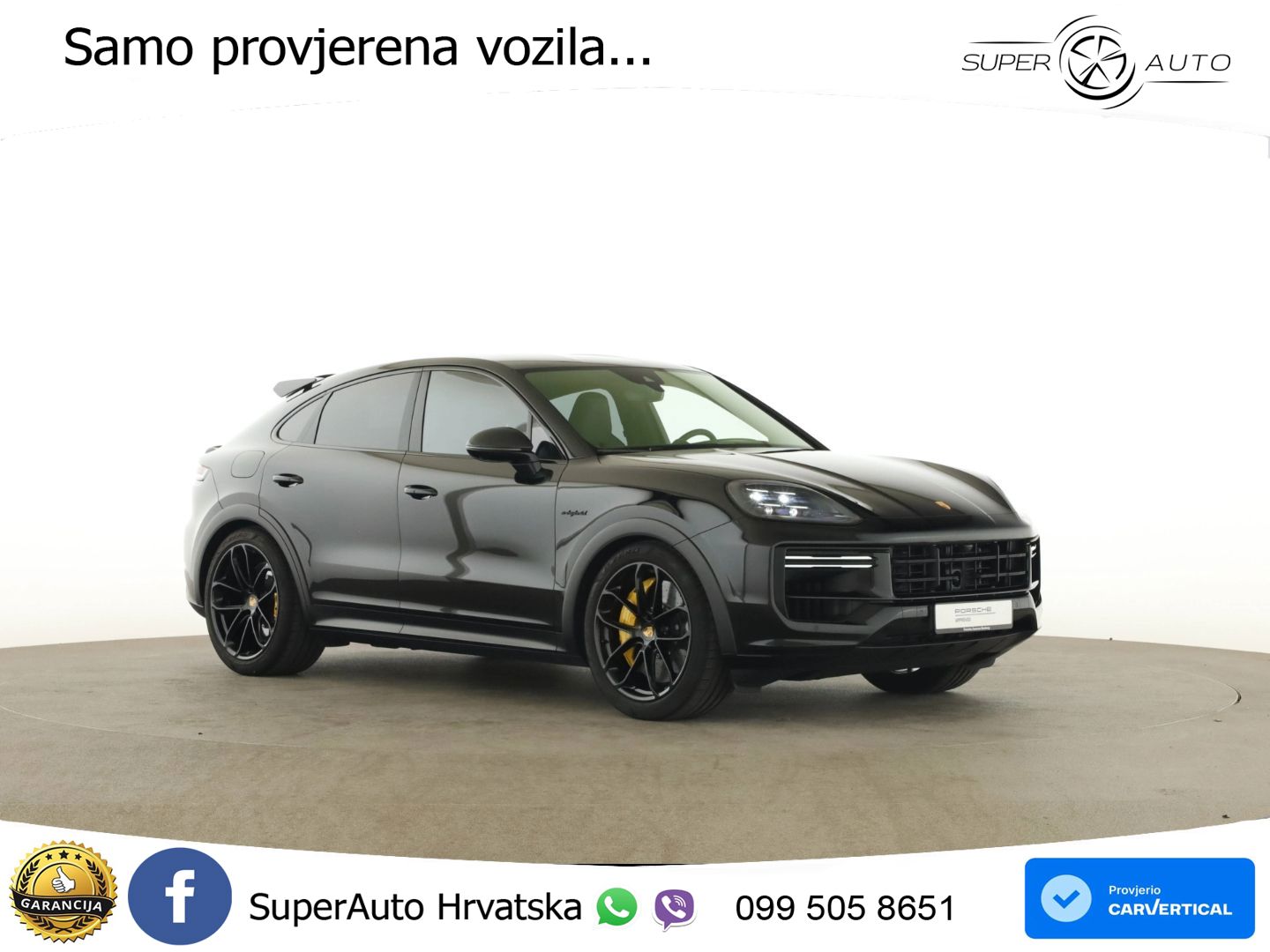 Porsche Cayenne Coupe Turbo 4.0 V8 (739 KS) E-Hybrid Tiptronic S