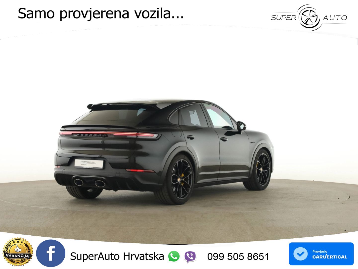 Porsche Cayenne Coupe Turbo 4.0 V8 (739 KS) E-Hybrid Tiptronic S