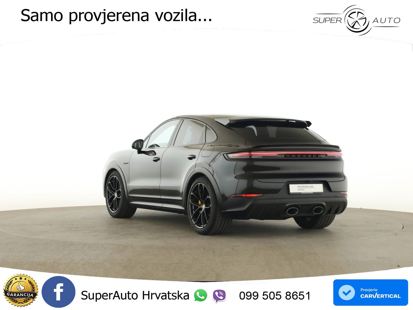 Porsche Cayenne Coupe Turbo 4.0 V8 (739 KS) E-Hybrid Tiptronic S