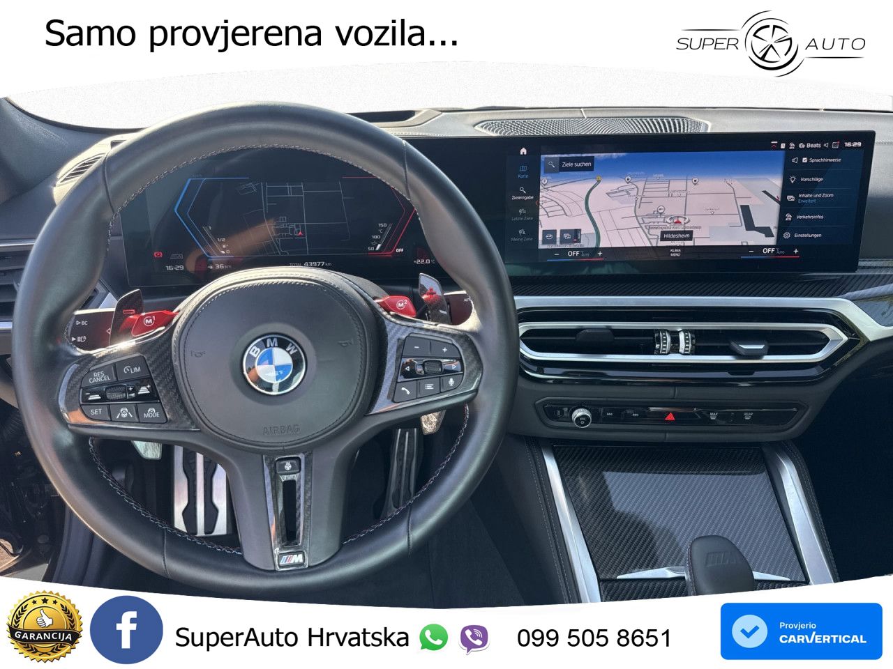 BMW M4 Competition 3.0 (510 KS) Steptronic LED+GR SJED+ACC