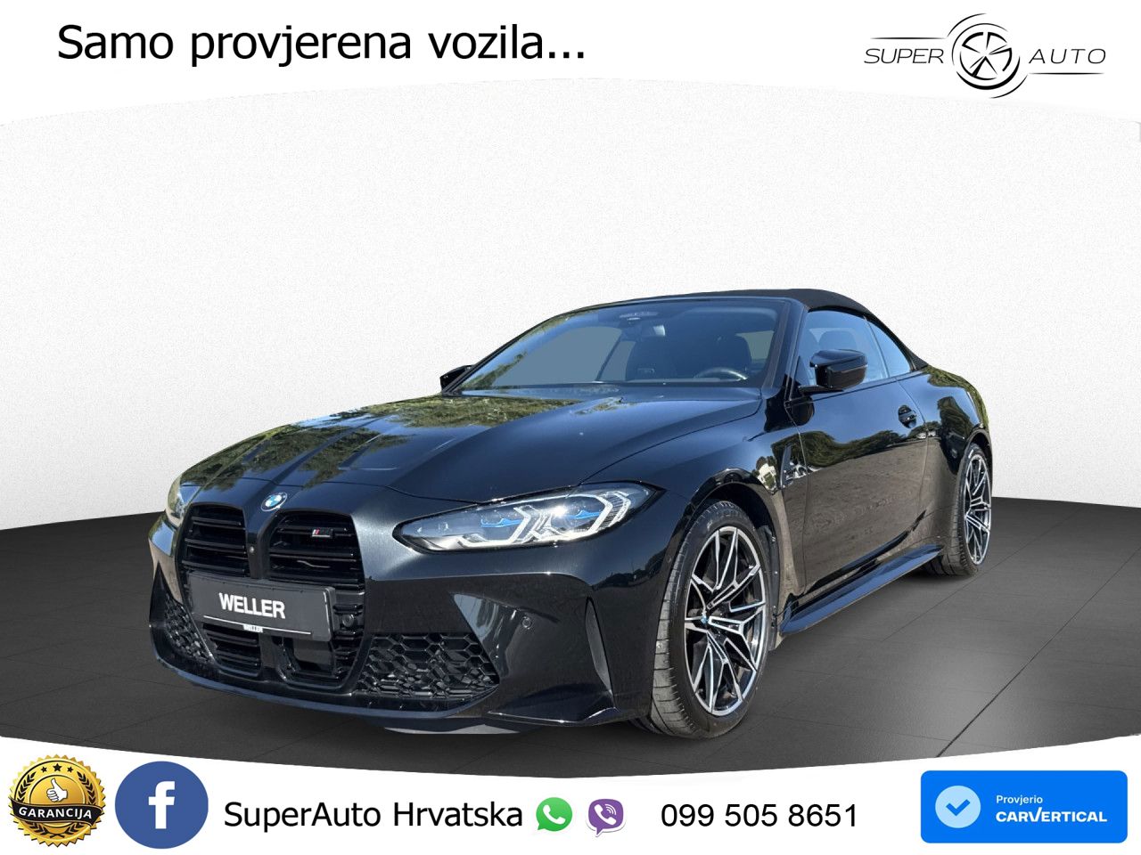 BMW M4 Competition 3.0 (510 KS) Steptronic LED+GR SJED+ACC