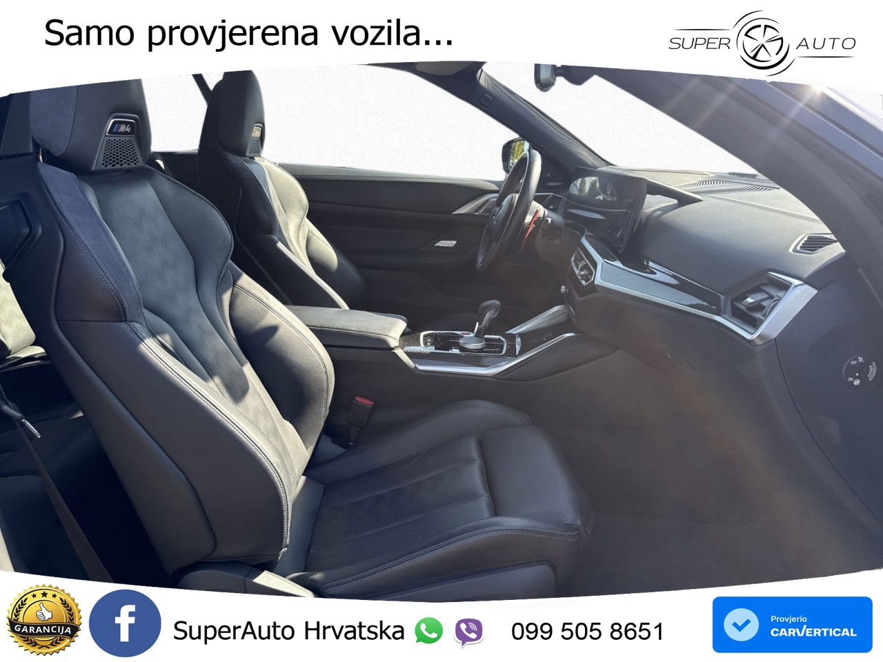 BMW M4 Competition 3.0 (510 KS) Steptronic LED+GR SJED+ACC