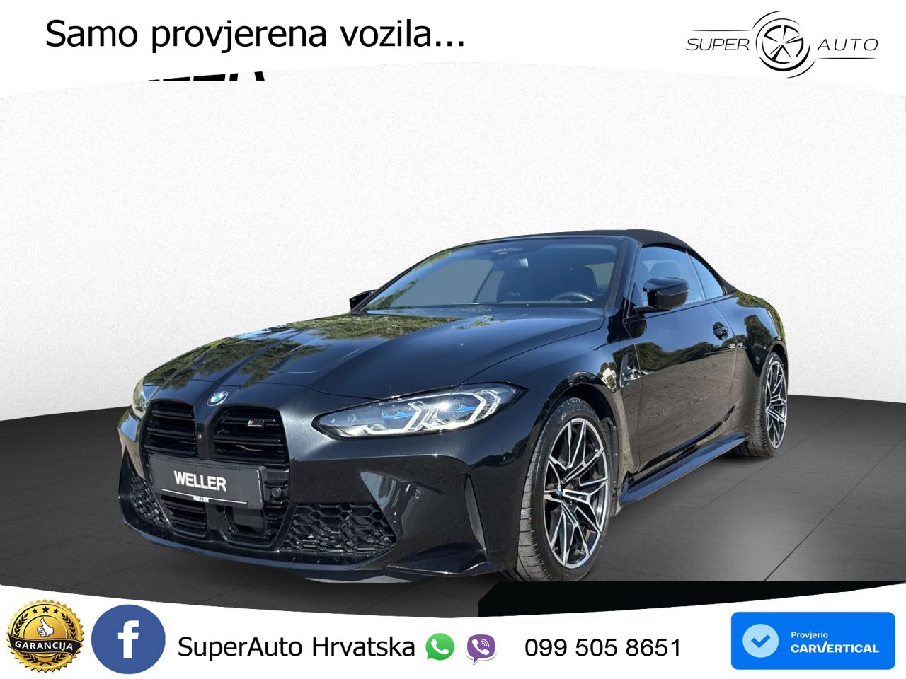 BMW M4 Competition 3.0 (510 KS) Steptronic LED+GR SJED+ACC