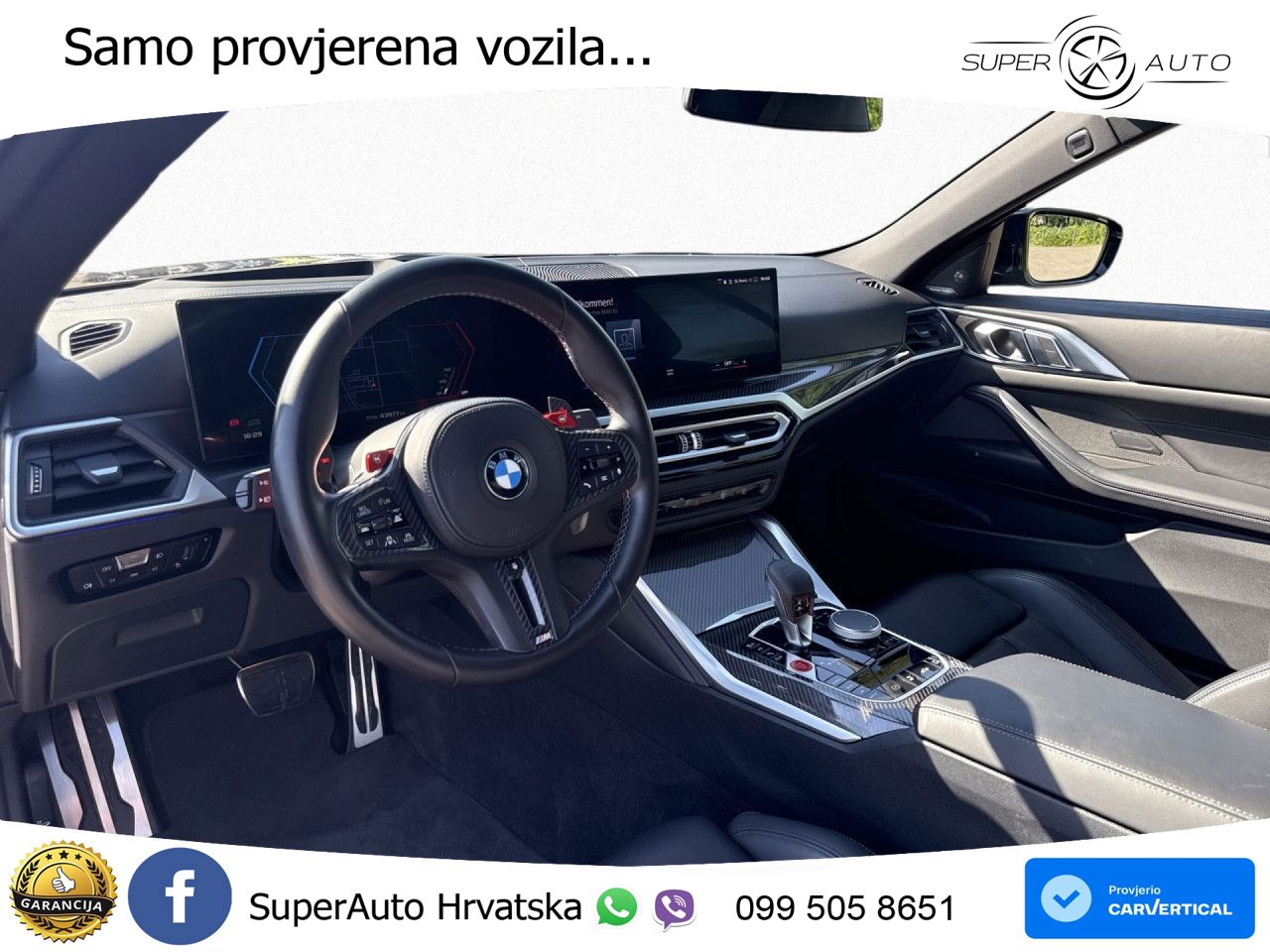 BMW M4 Competition 3.0 (510 KS) Steptronic LED+GR SJED+ACC