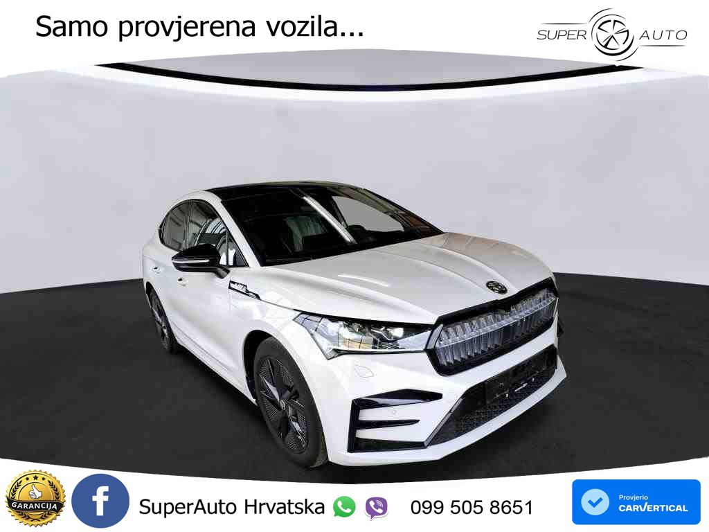 Škoda Enyaq Coupe iV RS 82 kWh (299 KS) AWD LED+GR SJED+ACC