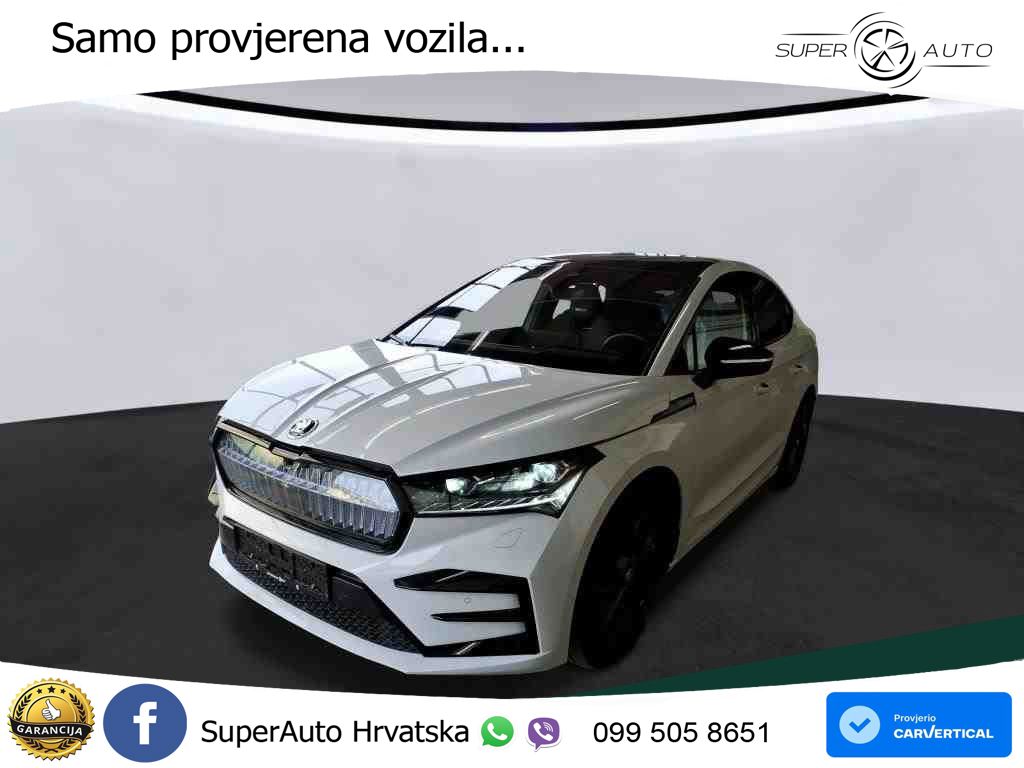 Škoda Enyaq Coupe iV RS 82 kWh (299 KS) AWD LED+GR SJED+ACC