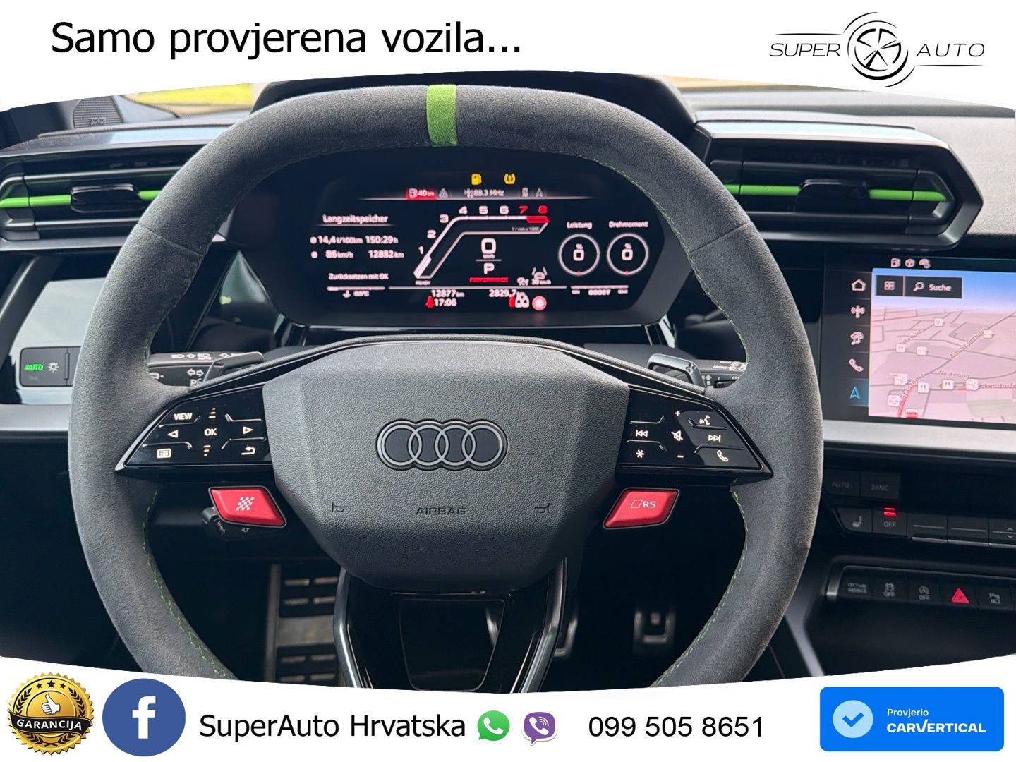 Audi RS3 Sportback 2.5 TFSI (400 KS) quattro S tronic LED+GR SJED+ACC