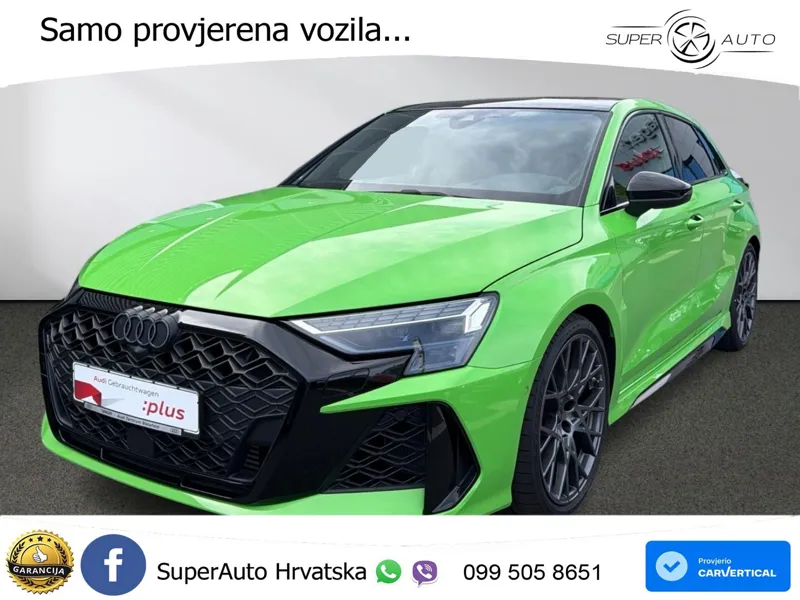 Audi RS3 Sportback 2.5 TFSI (400 KS) quattro S tronic LED+GR SJED+ACC